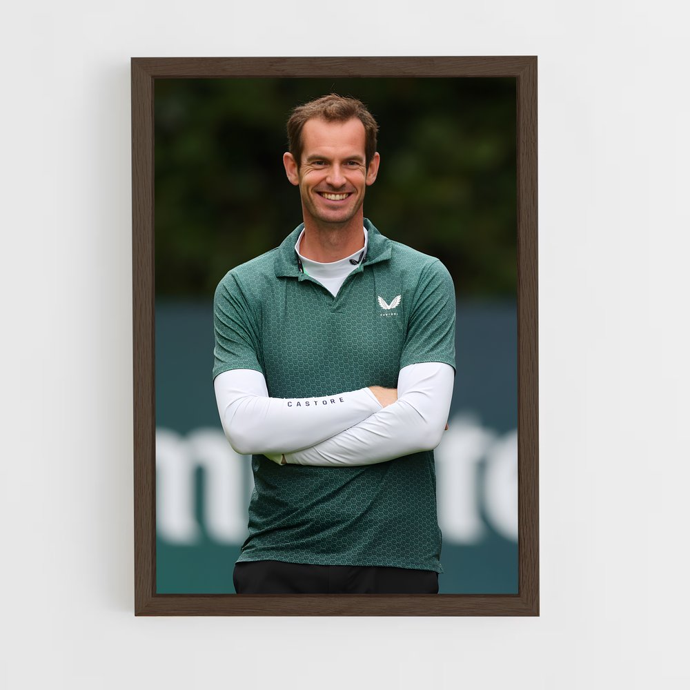 Poster Andy en Action – affiche Tennis (vue 5)